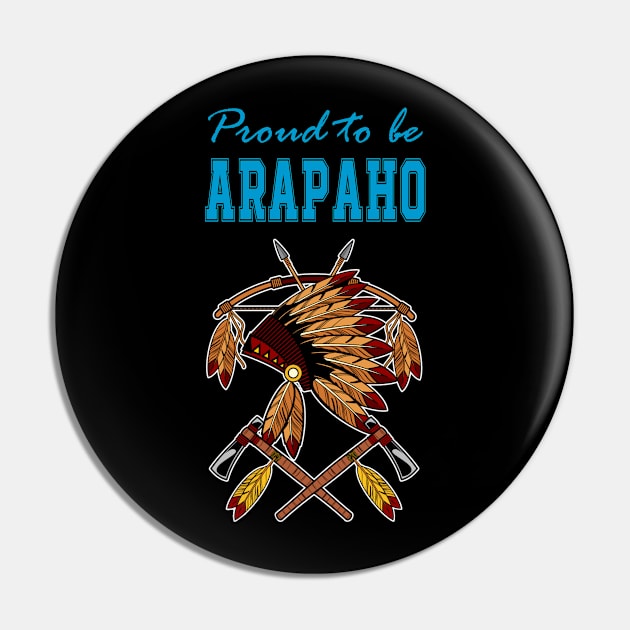 Native American Arapaho  Archery Pin by Jaya Moore