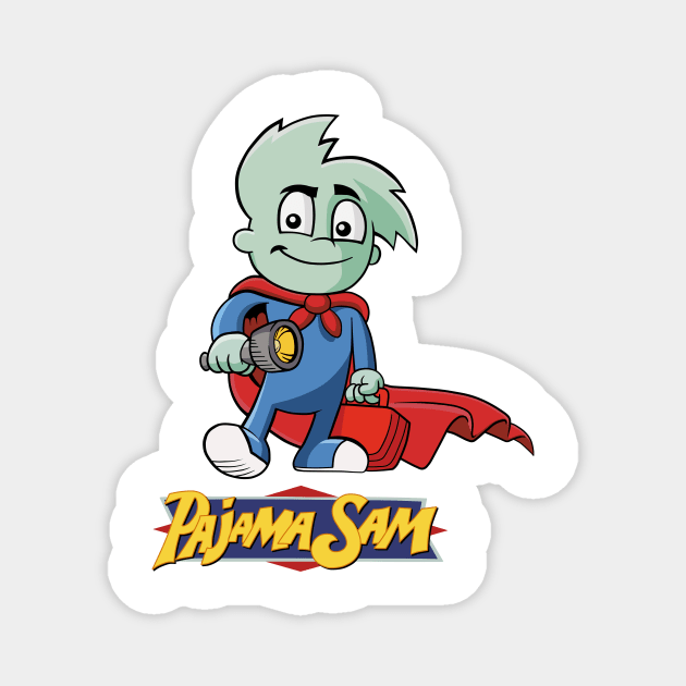 pajama sam Magnet by eatyourmattress