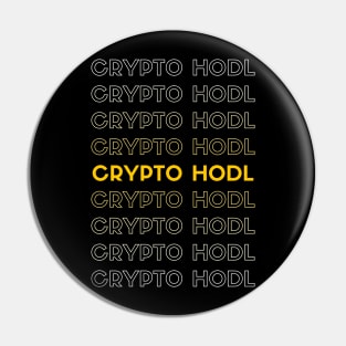 Crypto HODL Pin