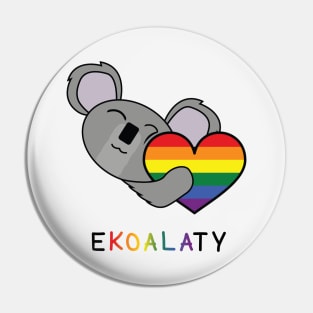 E-KOALA-TY Pride Pin