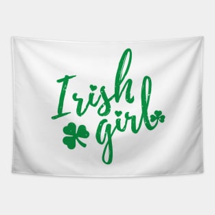 irish girl  st patrick's day  t shirt Tapestry