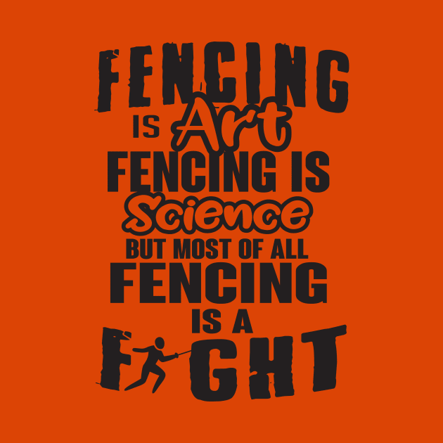 Fencing is a fight by nektarinchen