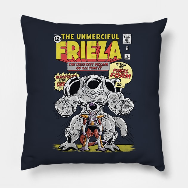 The Unmerciful Emperor Pillow by Barbadifuoco