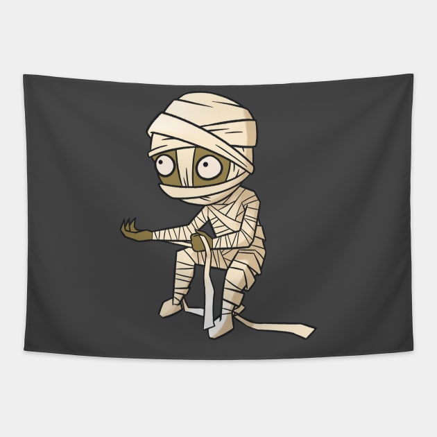 Sad Mummy Tapestry by SycamoreShirts