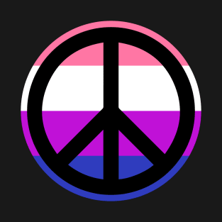 Genderfluid Peace T-Shirt