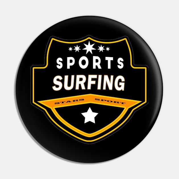 Surfing Pin by Usea Studio