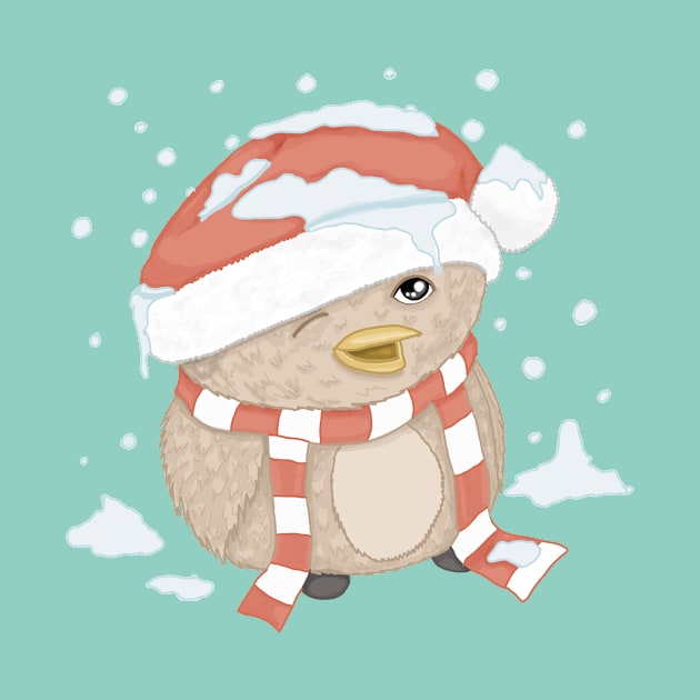 Lil Christmas Birdy Guy by Chelzzi