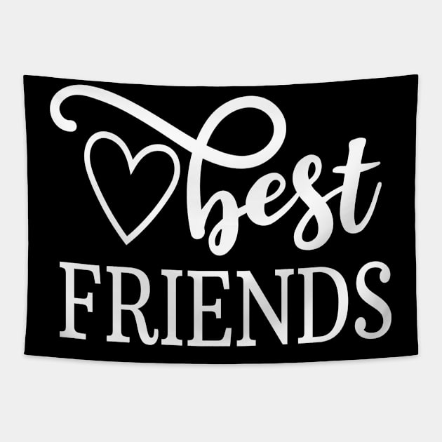 Cute Best Friends Tapestry by Lulaggio