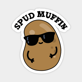 Spud Muffin Cute Potato Pun Magnet