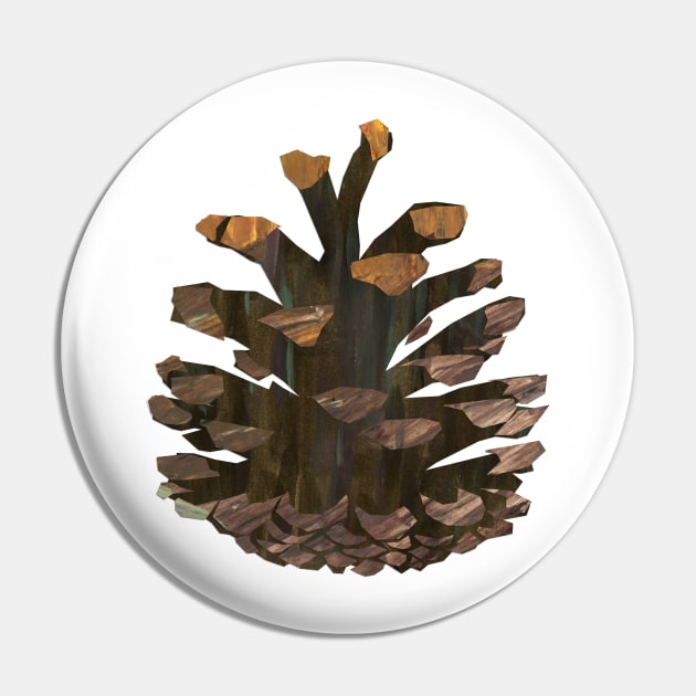 Pinecone Pin by Babban Gaelg