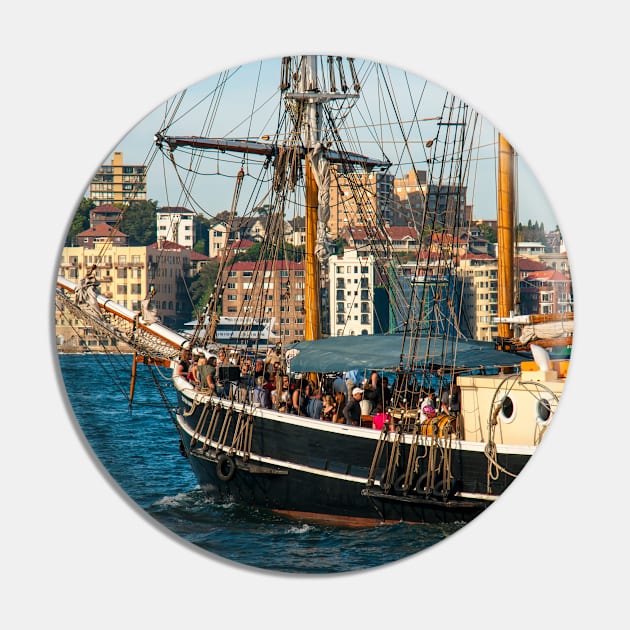 Southern Swan Sailing Ship, Sydney Harbour, Australia Pin by Upbeat Traveler