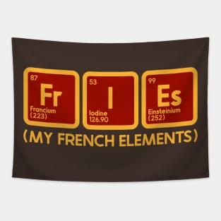 Periodic Fries Tapestry