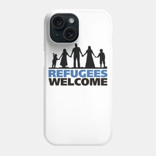 Refugees Welcome Phone Case