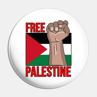 Free Palestine Pin