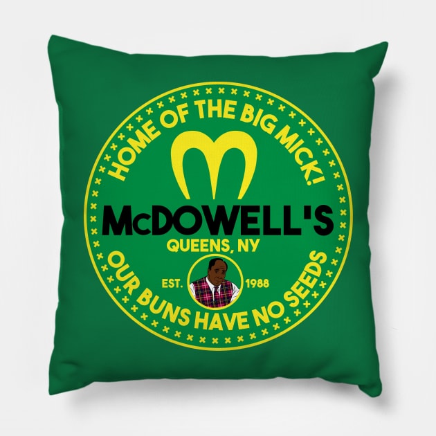 McDowells logo Pillow by carloj1956