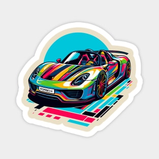 Porsche 918 Spyder Magnet