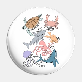 Sea life love puns Pin