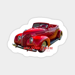 1938 Ford Deluxe Model 81A Convertible Magnet