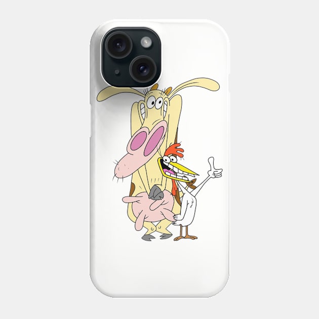 Cow and Chicken Phone Case by Nene_Bee