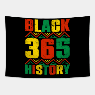 Black History Month 24/7/365 Gift Pride African American Tapestry