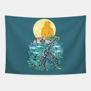 Mermaid by Pickleball ARTwear Tapestry