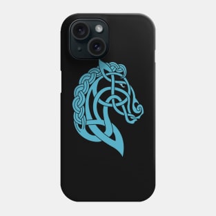 Celtic Horse Blue Phone Case