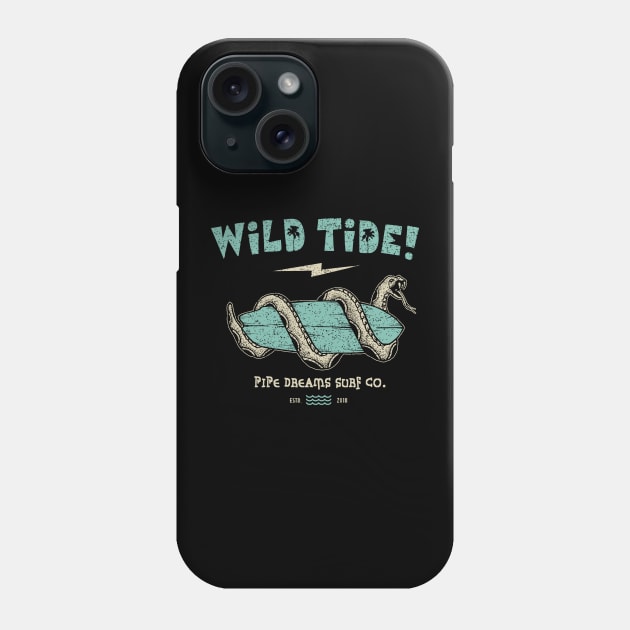 Wild Tide! Phone Case by Pipe Dreams Clothing Co.