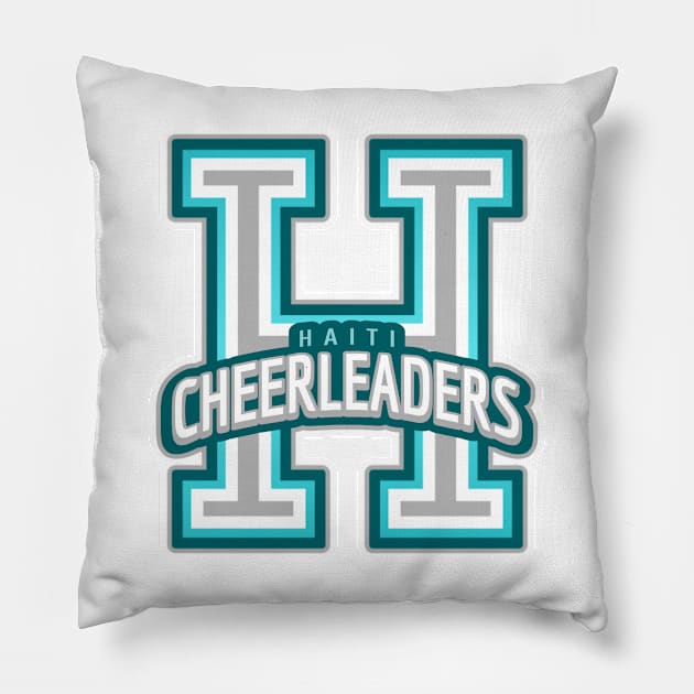 Haiti Cheerleader Pillow by Tip Top Tee's