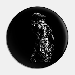 Rainmaker Black and White Pin