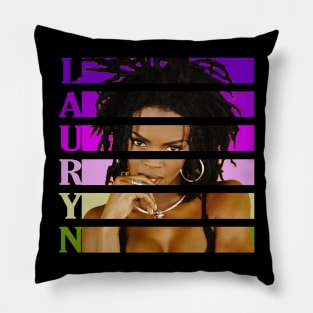 Retro Color-L.A.U.R.Y.N Pillow