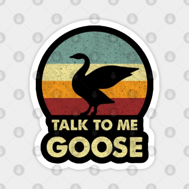 Distressed Talk To Me Goose Top Gun T-Shirt