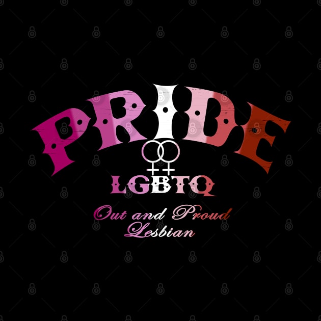 Lesbian Pride - CBs style - Lesbian Pride Flag by ianscott76