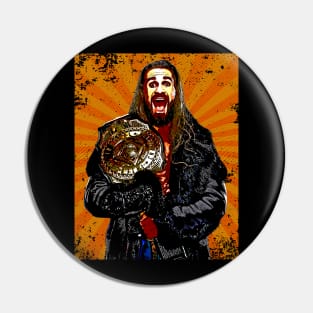 Seth Rollins // Retro Comics Style Pin