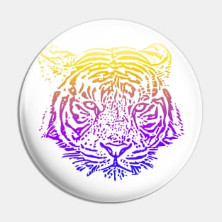 sunset tiger Pin