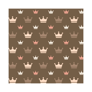 Cute Crown King Pattern T-Shirt