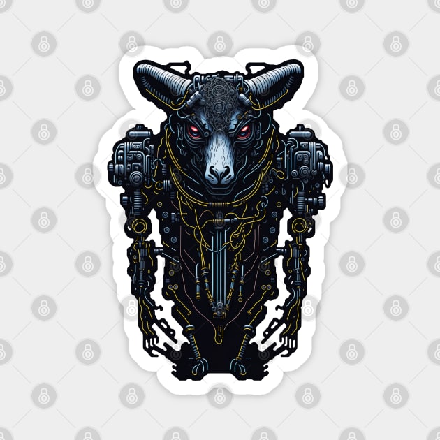 Electric Sheep Magnet by Houerd