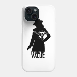 I Know My Value Phone Case