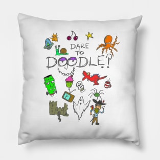 Dare to Doodle? Pillow