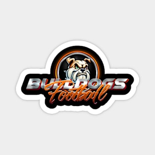 Bulldogs Football Magnet