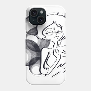 Tired eyes Phone Case