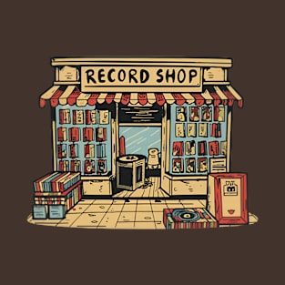 record shop T-Shirt