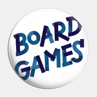 Board Games Blue Pin