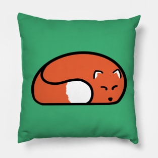Cute little fox blob Pillow