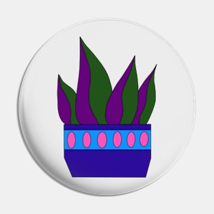 Cute Cactus Design #23: Space Tentacle Succulent Pin