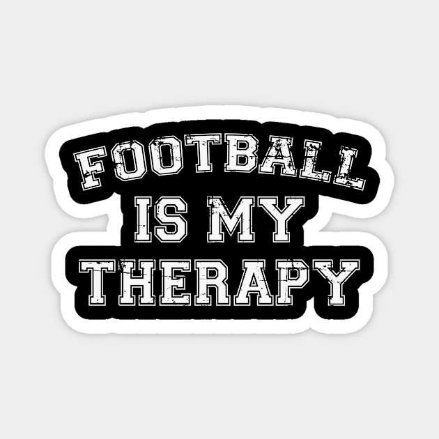 Football Is My Therapy Magnet by RW