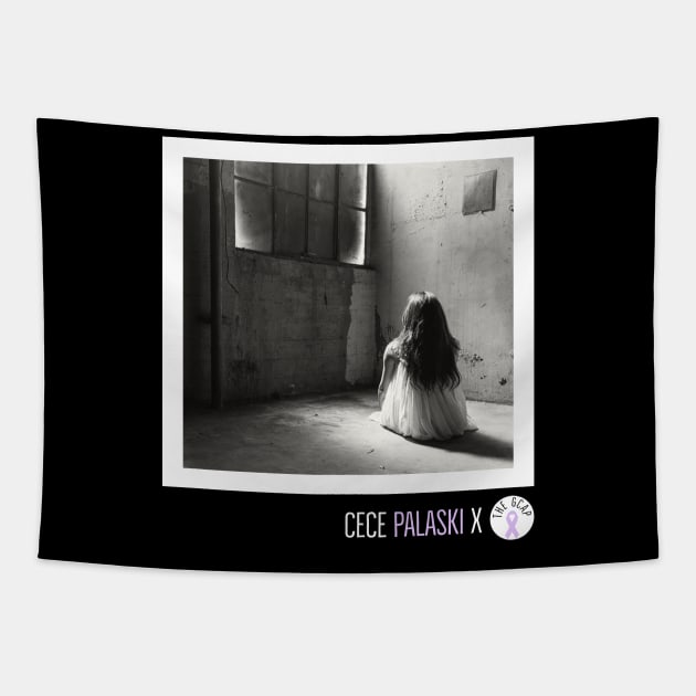 Cece Palaski - Window - B&W - Light Tapestry by The GCAP Shirts and Merch