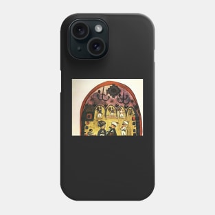 spectacle cossack beyond the danube 1936 1 - Maria Primachenko Phone Case