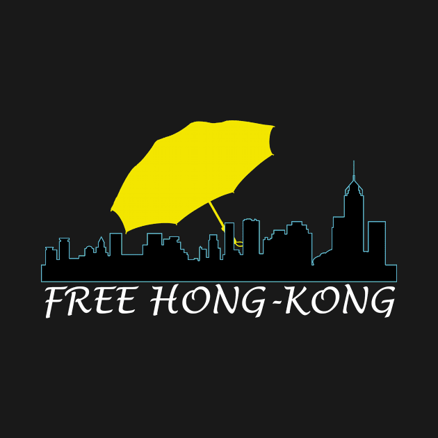 Stand With Hong Kong Pro Democracy Shirt by gdimido