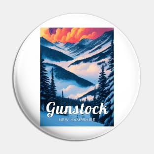 Gunstock ski - New Hampshire Pin