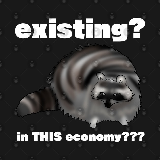 Trash Panda Racoon Meme by TheQueerPotato